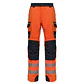 Pantalón Slack Hi Viz Z-500 Absolute Zero Naranjo - Miniatura 2