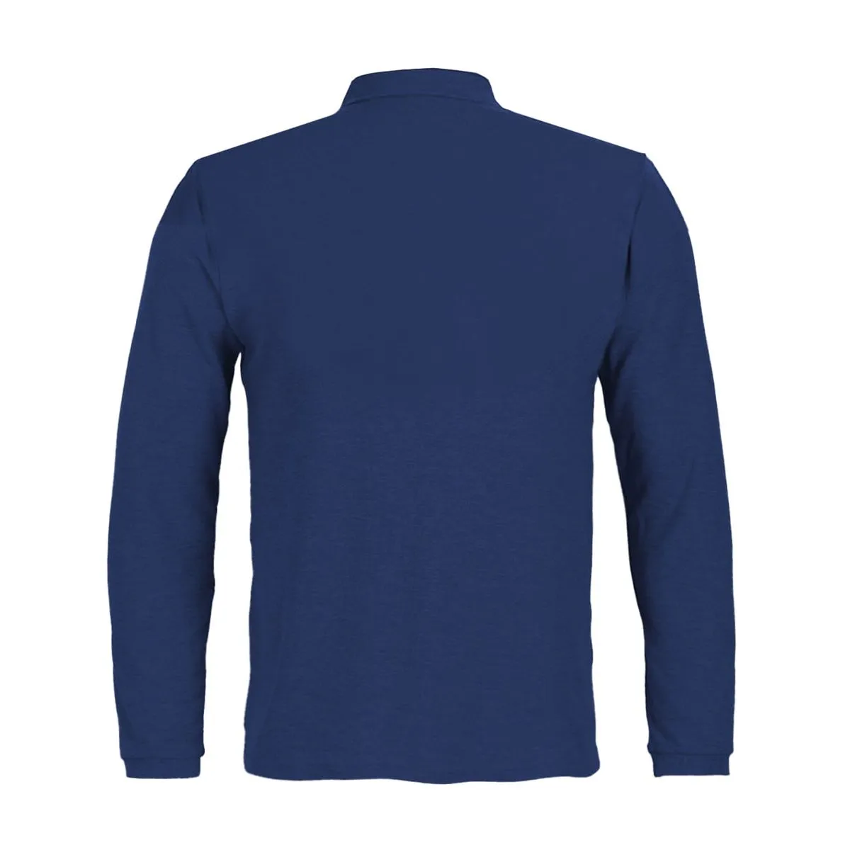 Polera Activex Pique Azul Marino M/Larga UV 2