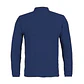 Polera Activex Pique Azul Marino M/Larga UV - Miniatura 2