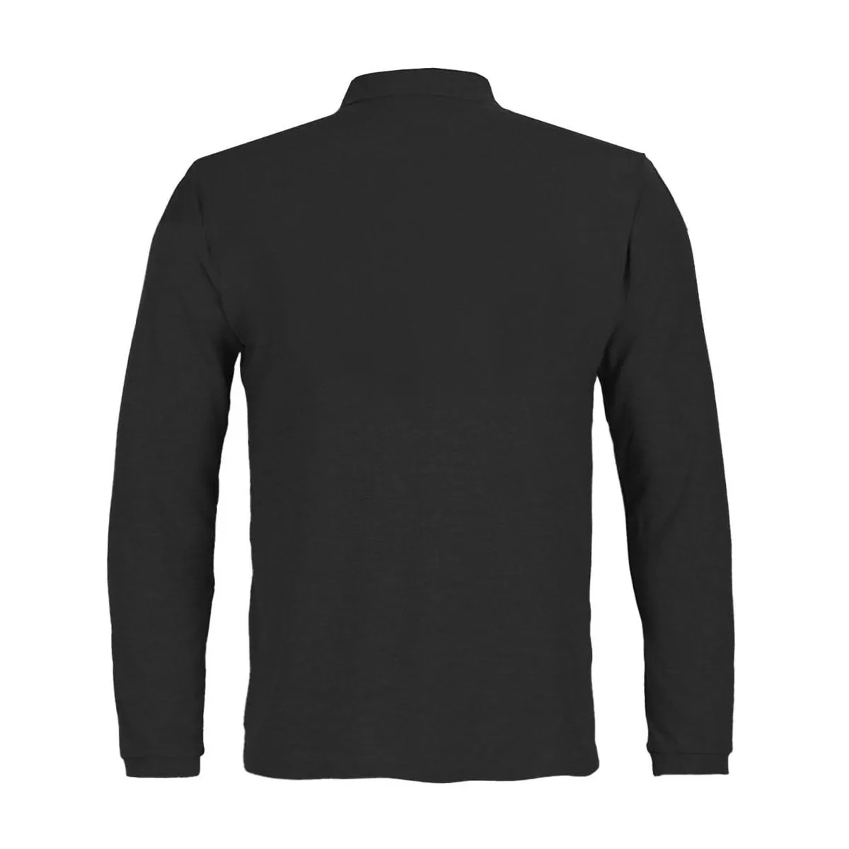 Polera Activex Pique Negra M/Larga UV 2