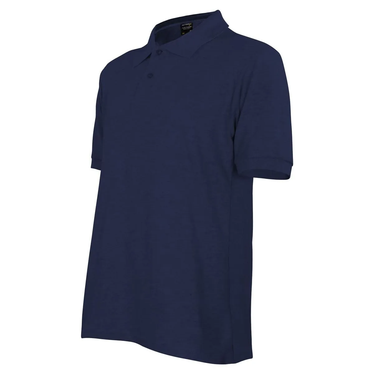 Polera Activex Pique Azul Marino M/Corta UV 2