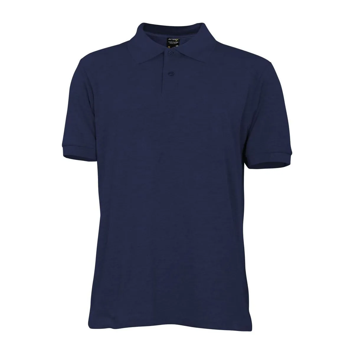 Polera Activex Pique Azul Marino M/Corta UV 1