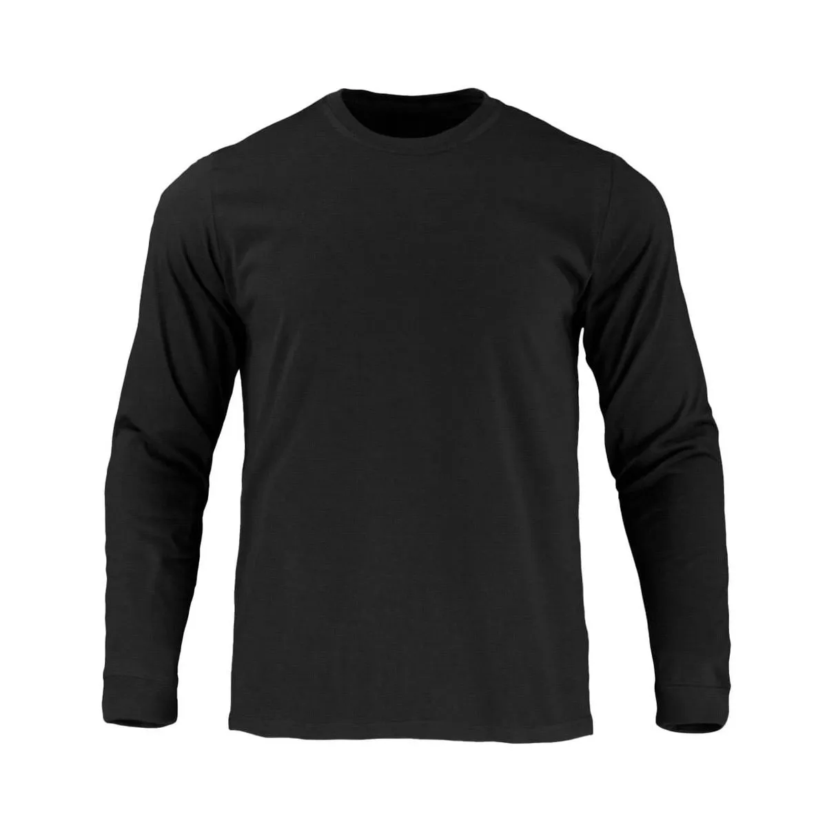 Polera Activex Polo Negra M/Larga UV 1