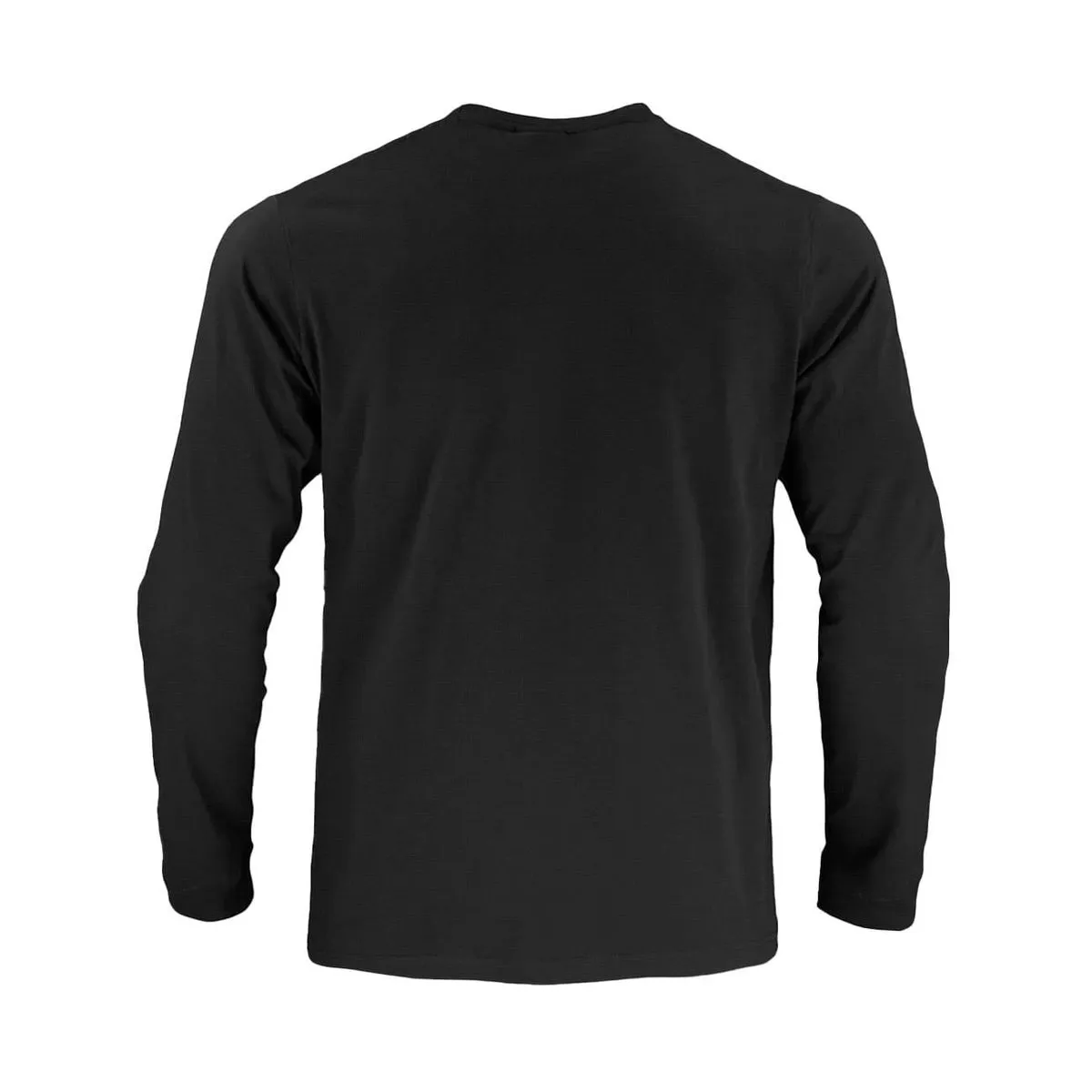 Polera Activex Polo Negra M/Larga UV 2