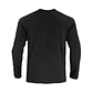 Polera Activex Polo Negra M/Larga UV - Miniatura 2
