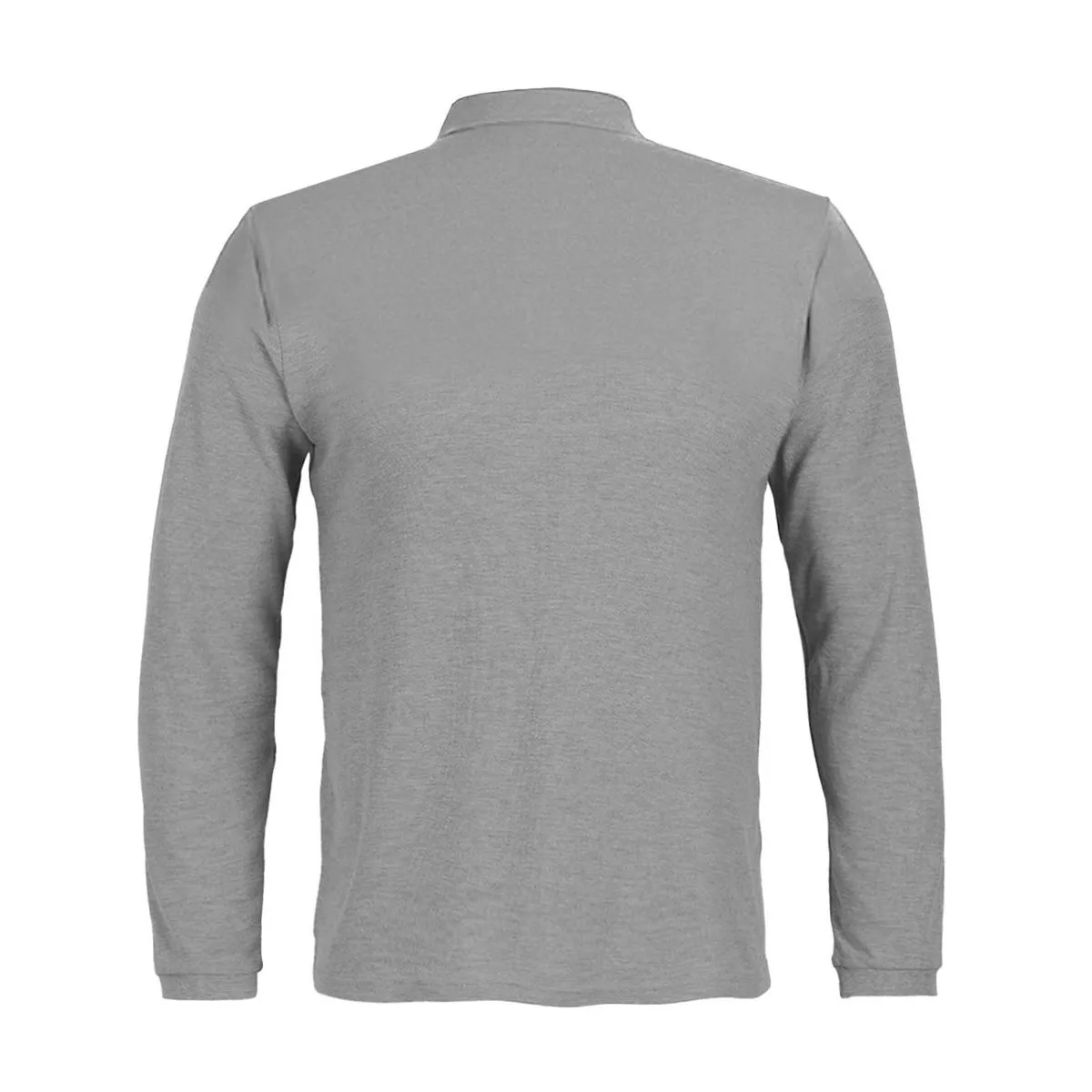 Polera Activex Pique Gris M/Larga UV 2