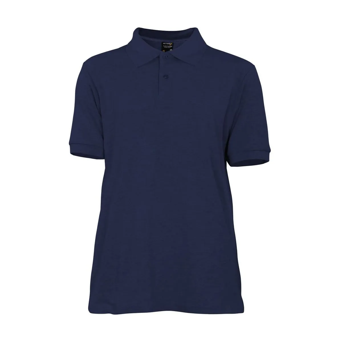 Polera Activex Pique Azul Marino M/Corta Mujer UV 1
