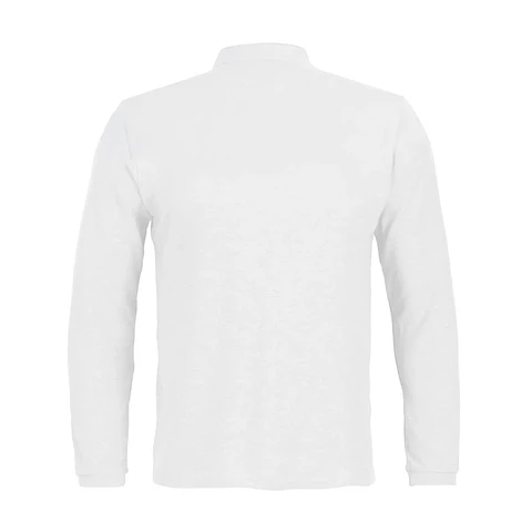 Polera Activex Pique Blanca M/Larga UV