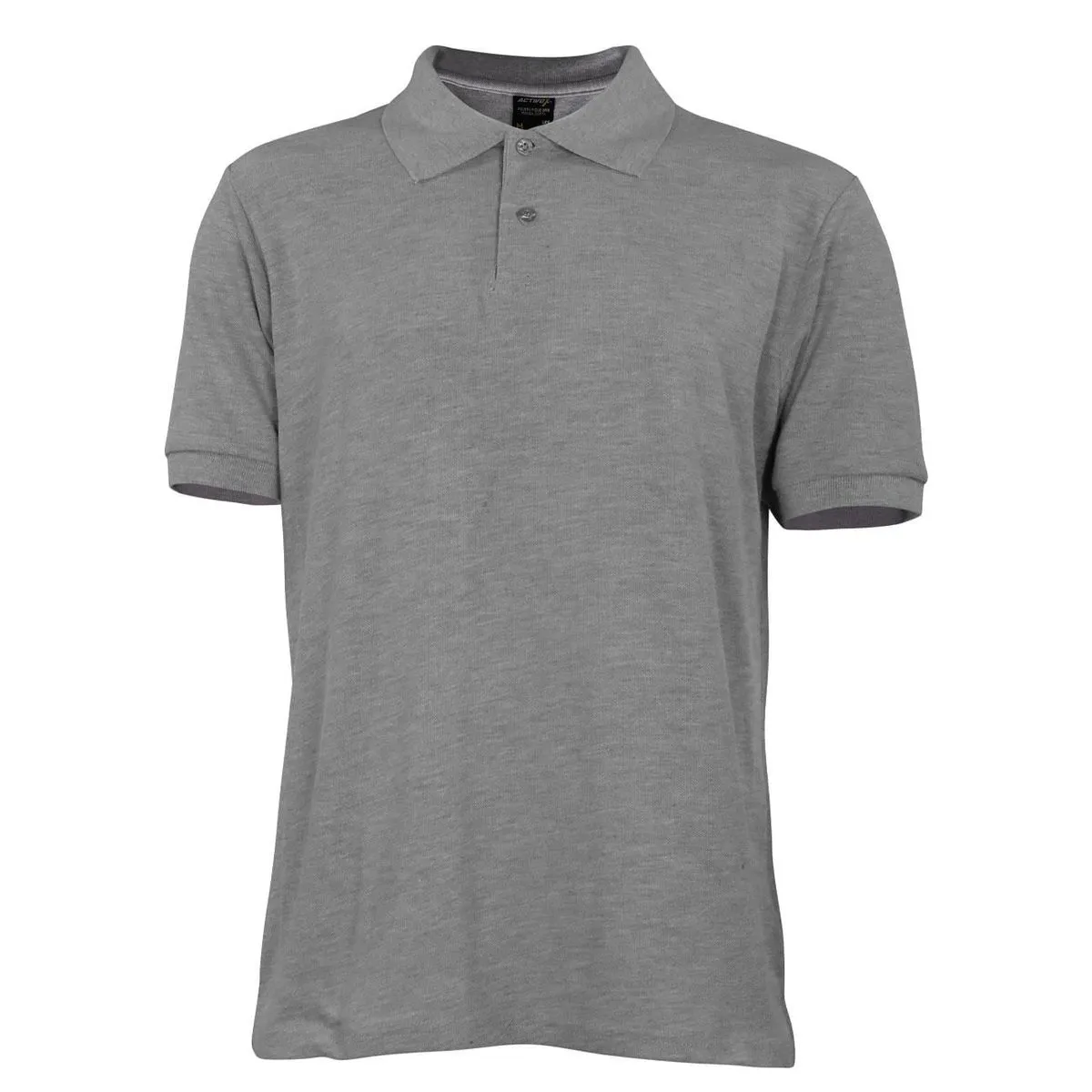 Polera Activex Pique Gris M/Corta UV 1