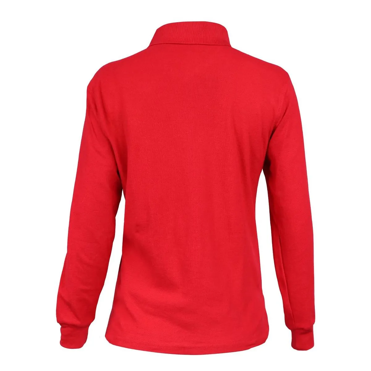 Polera Activex Pique Roja M/Larga Mujer UV 3