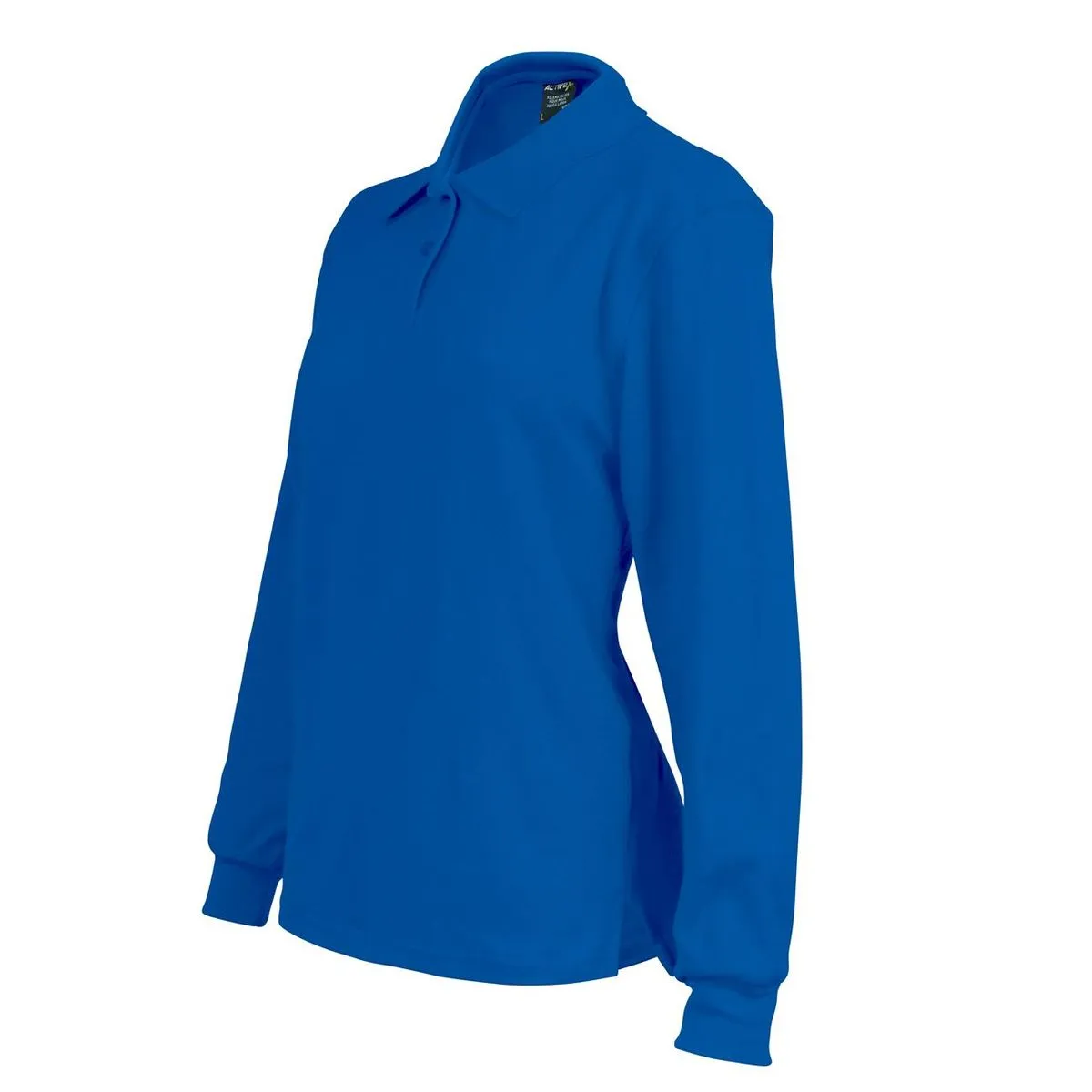 Polera Activex Pique Azulino M/Larga Mujer UV 3