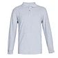 Polera Pique M/Larga Gris Jayson - Miniatura 1
