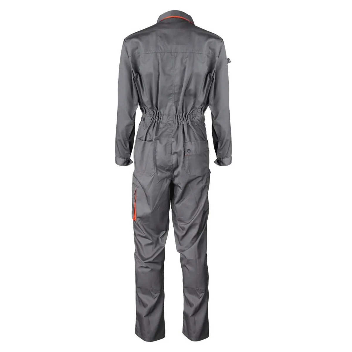 Overol Piloto Gabardina Gris/Naranjo 3