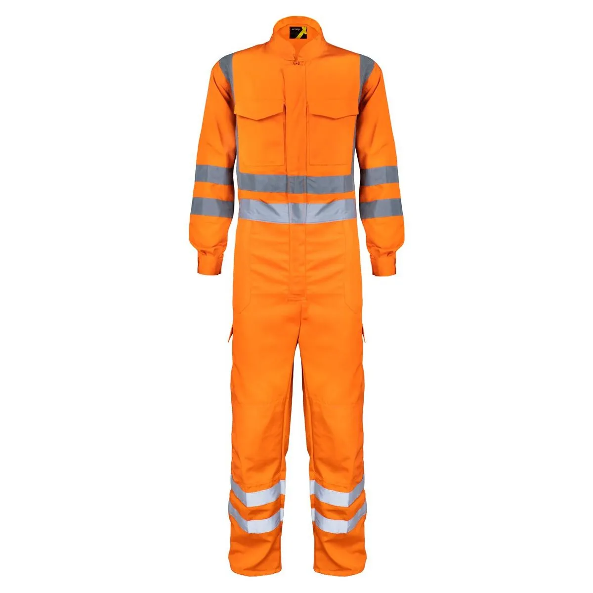 Overol Acid Pro Naranja Con Reflectantes 360° 1