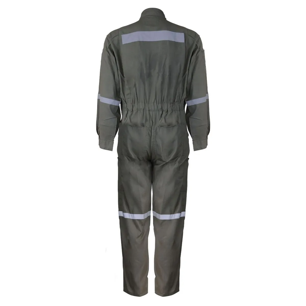 Overol Piloto Poplin Verde C/Reflectante 3
