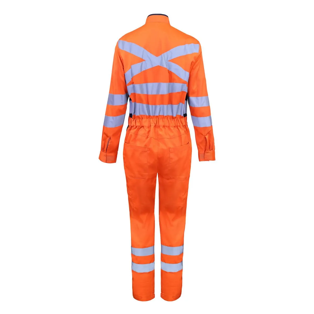 Overol Activex Canvas Naranjo Mujer Reflectante 360° 2