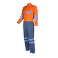 Overol Piloto 100% Algodón Naranjo/Gris - Miniatura 2