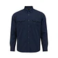 Camisa Activex Gabardina 80/20 UV Azul - Miniatura 1
