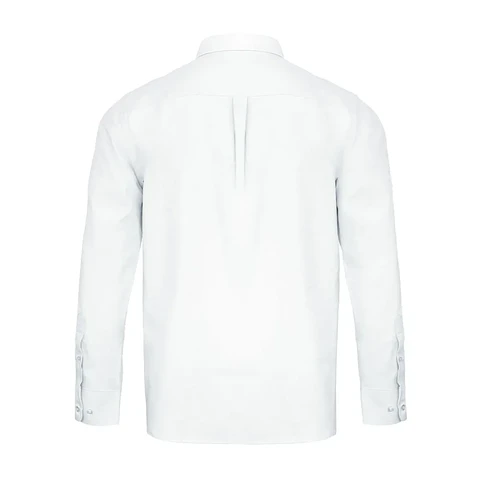 Camisa Activex Oxford M/Larga Blanca UV