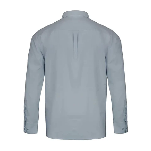 Camisa Activex Oxford M/Larga Gris UV
