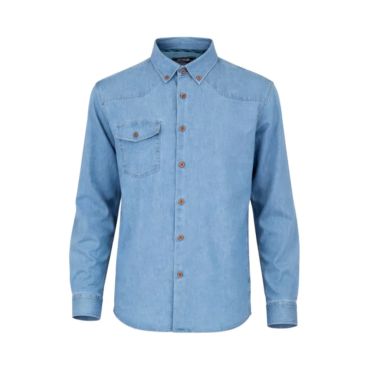 Camisa Mezclilla Activex Algodón Antiestática AS-1000 1