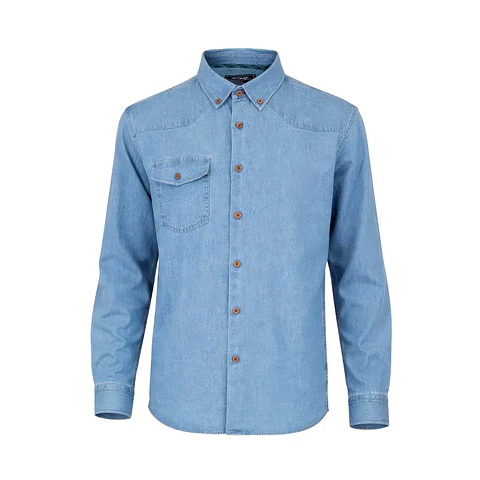 Camisa Mezclilla Activex Algodón Antiestática AS-1000