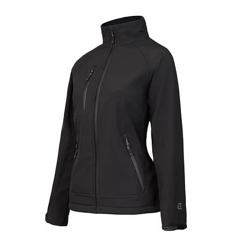 Chaqueta Softshell Negra Mujer Z-1600