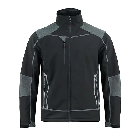Chaqueta Softshell Hombre Negra Z-1000