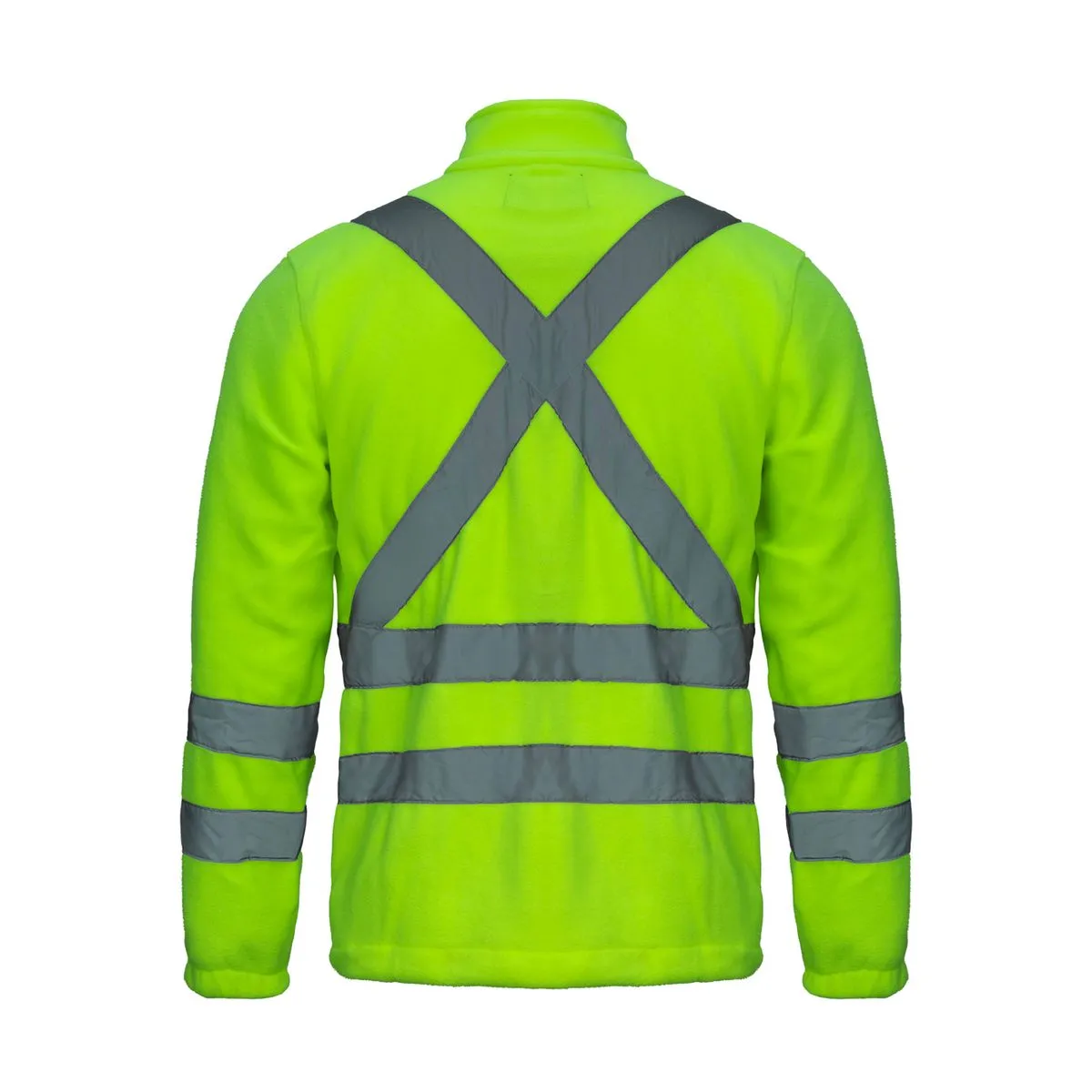 Chaqueta Micropolar Verde Fluor Hi-Viz 360° 2