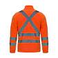 Chaqueta Micropolar Naranjo Fluor Hi-Viz 360° - Miniatura 2