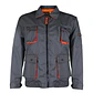 Chaqueta Manga Larga Gabardina Gris/Naranjo - Miniatura 1