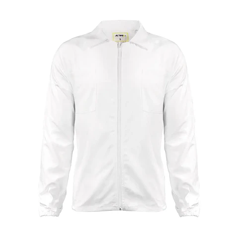Chaqueta Gabardina 100% Algodón Blanco