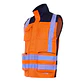 Chaleco Geólogo Gabardina Terra Bicolor Naranjo - Miniatura 2