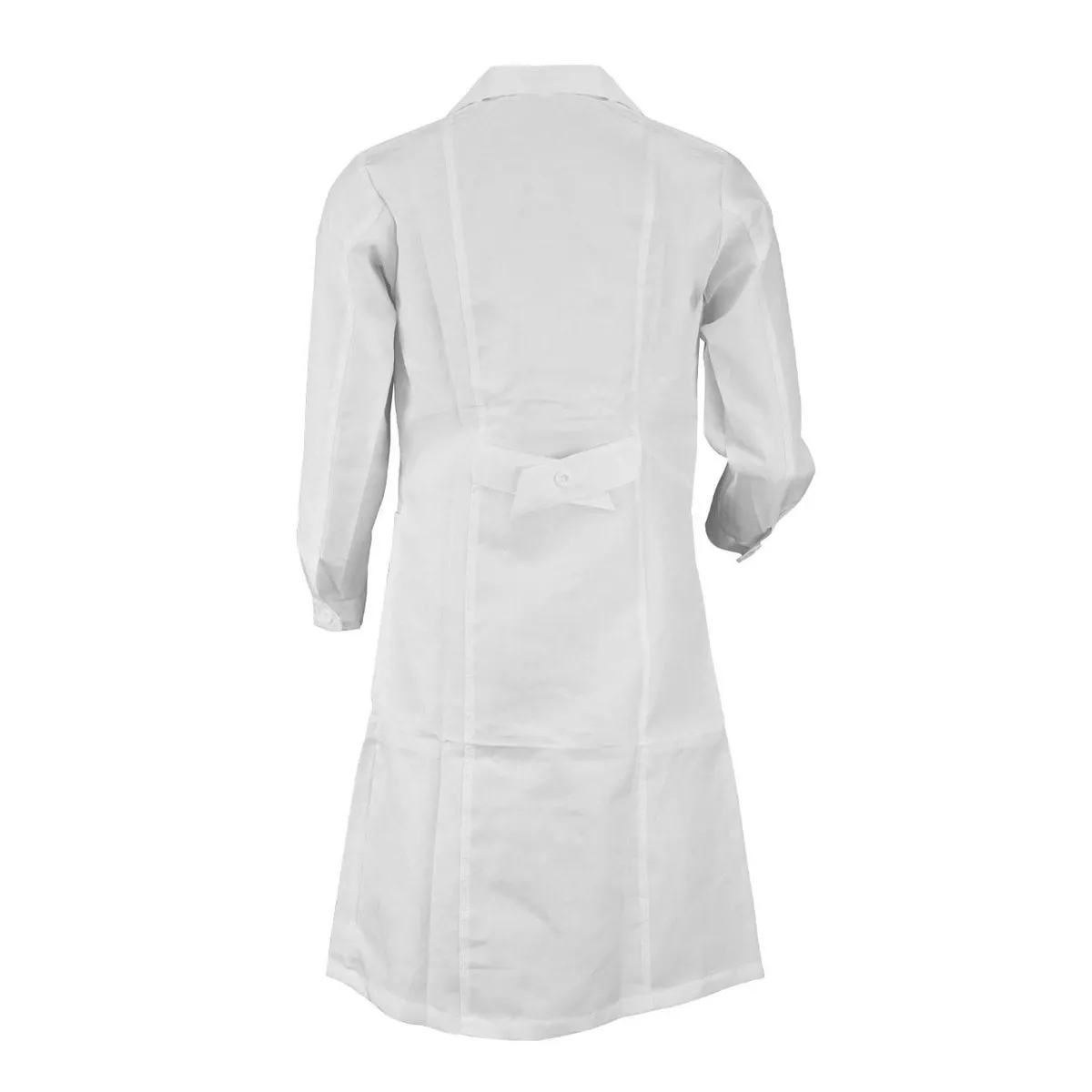 Delantal Poplín Blanco 2