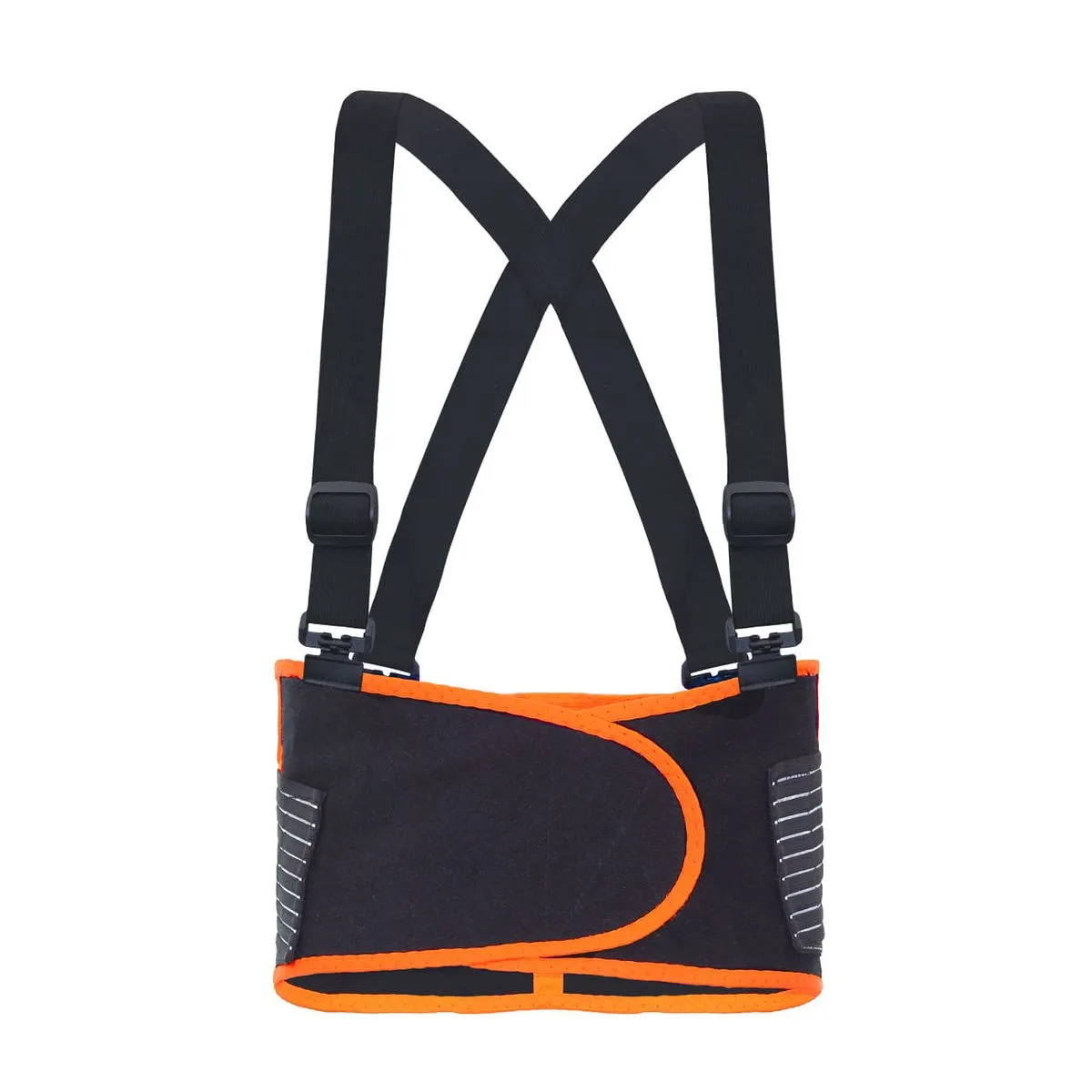 Faja Activex de Soporte Lumbar Naranjo Negro 1