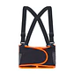 Faja Activex de Soporte Lumbar Naranjo Negro - Miniatura 1