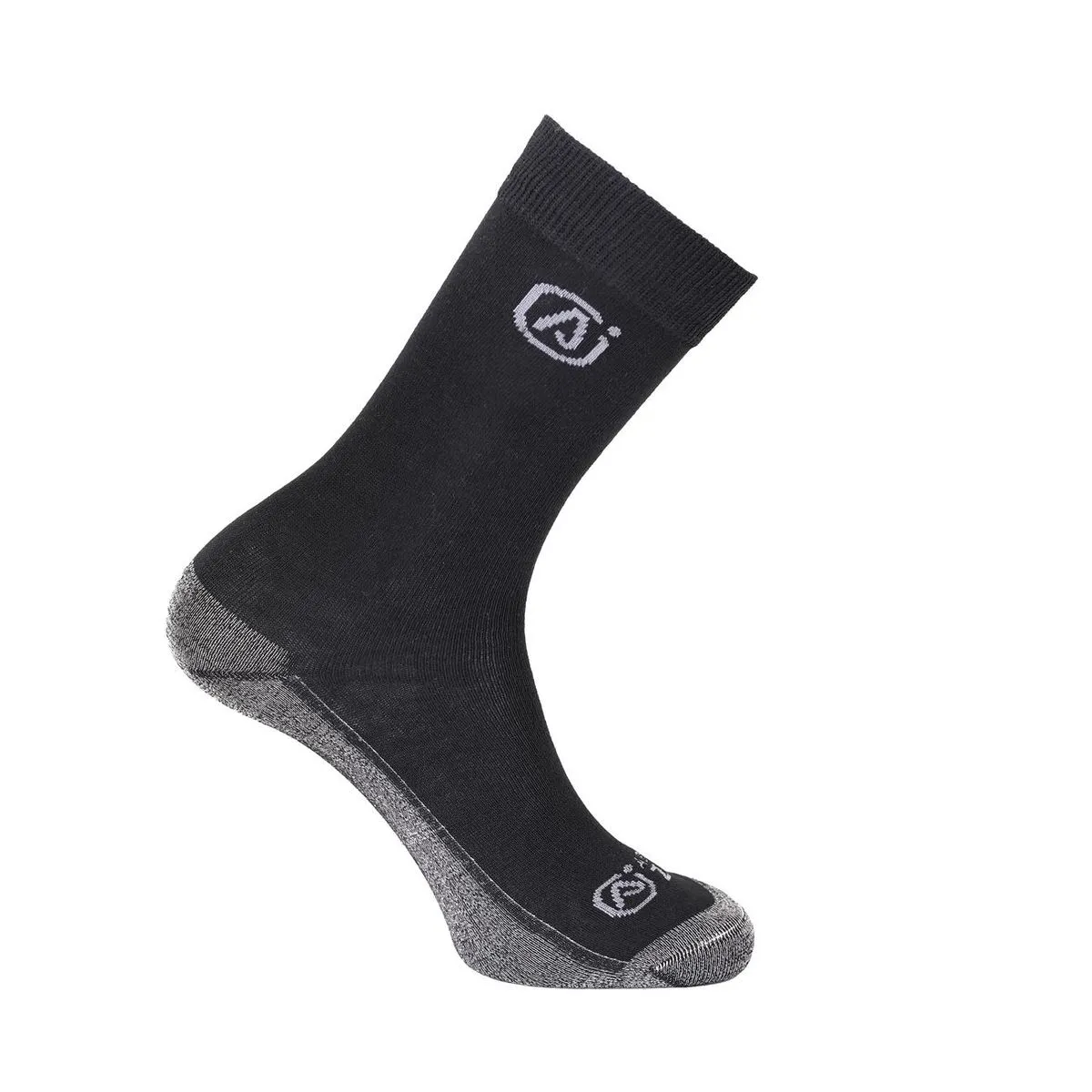 Calcetín Absolute Zero Coolmax c/cobre Negro 2