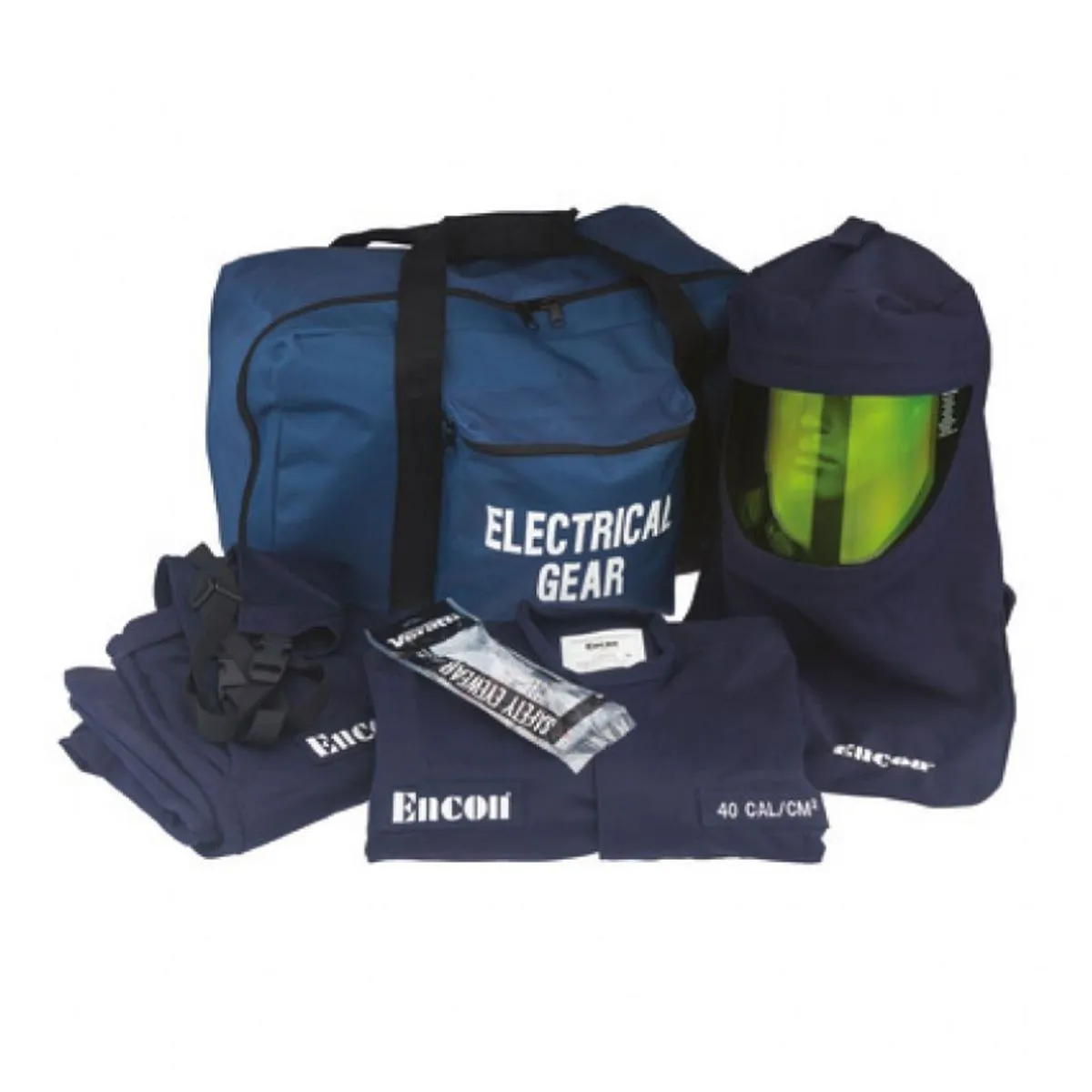 Kit Arco electrico ENCON 40 Cal. Chaqueta/jardinera capucha c/visor 2