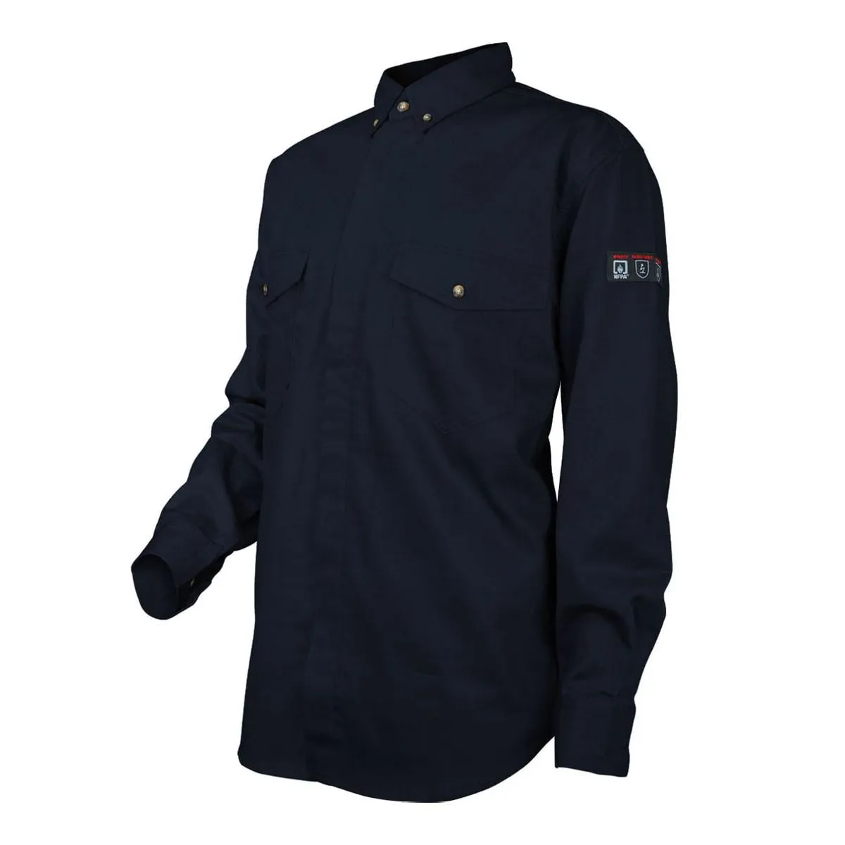Camisa Ignífuga NFPA + 13034 Azul Marino 3