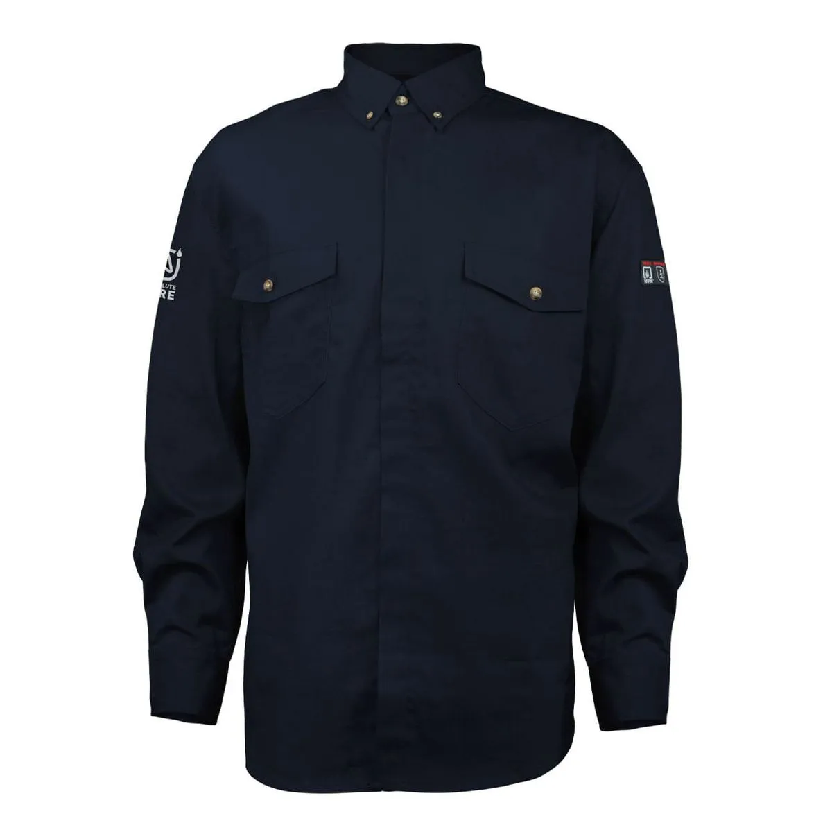 Camisa Ignífuga NFPA + 13034 Azul Marino 1