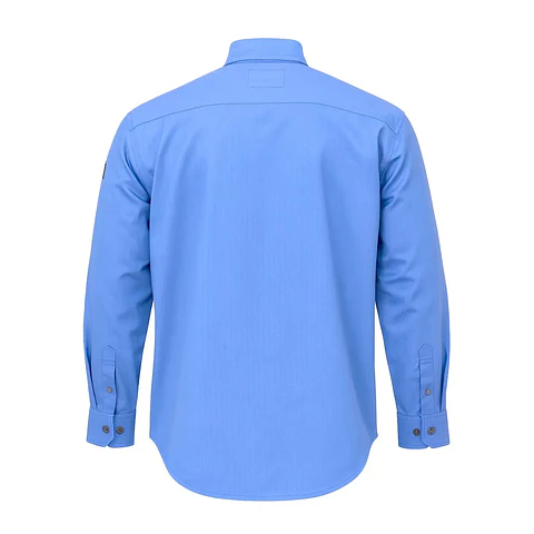 Camisa Ignifuga Antiestática FRST NFPA 13034 Celeste Absolute Fire