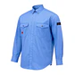 Camisa Ignifuga Antiestática FRST NFPA 13034 Celeste Absolute Fire - Miniatura 3