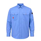 Camisa Ignifuga Antiestática FRST NFPA 13034 Celeste Absolute Fire - Miniatura 1