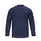 Polera Ignífuga Henley FRHST NFPA Azul Absolute Fire - Miniatura 1