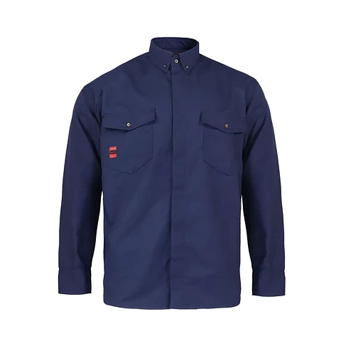 Camisa Ignifuga Absolute Fire FRST NFPA 13Cal Azul Marino