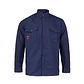 Camisa Ignifuga Absolute Fire FRST NFPA 13Cal Azul Marino - Miniatura 1