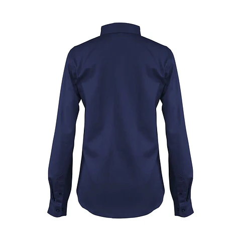 Blusa Ignífuga Antiestática NFPA 13034 Azul Marino Mujer