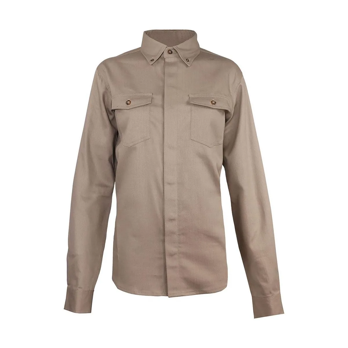 Blusa Ignífuga + NFPA 13034 Beige Mujer 1