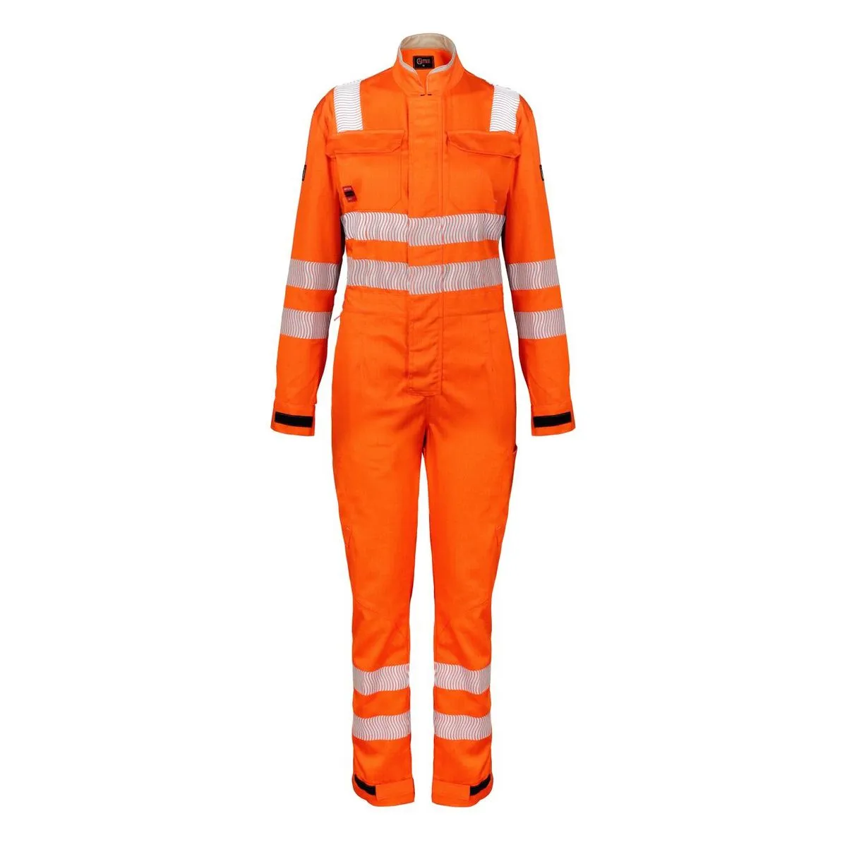 Overol Ignífugo NFPA 13034 Mujer Naranja/Beige 1