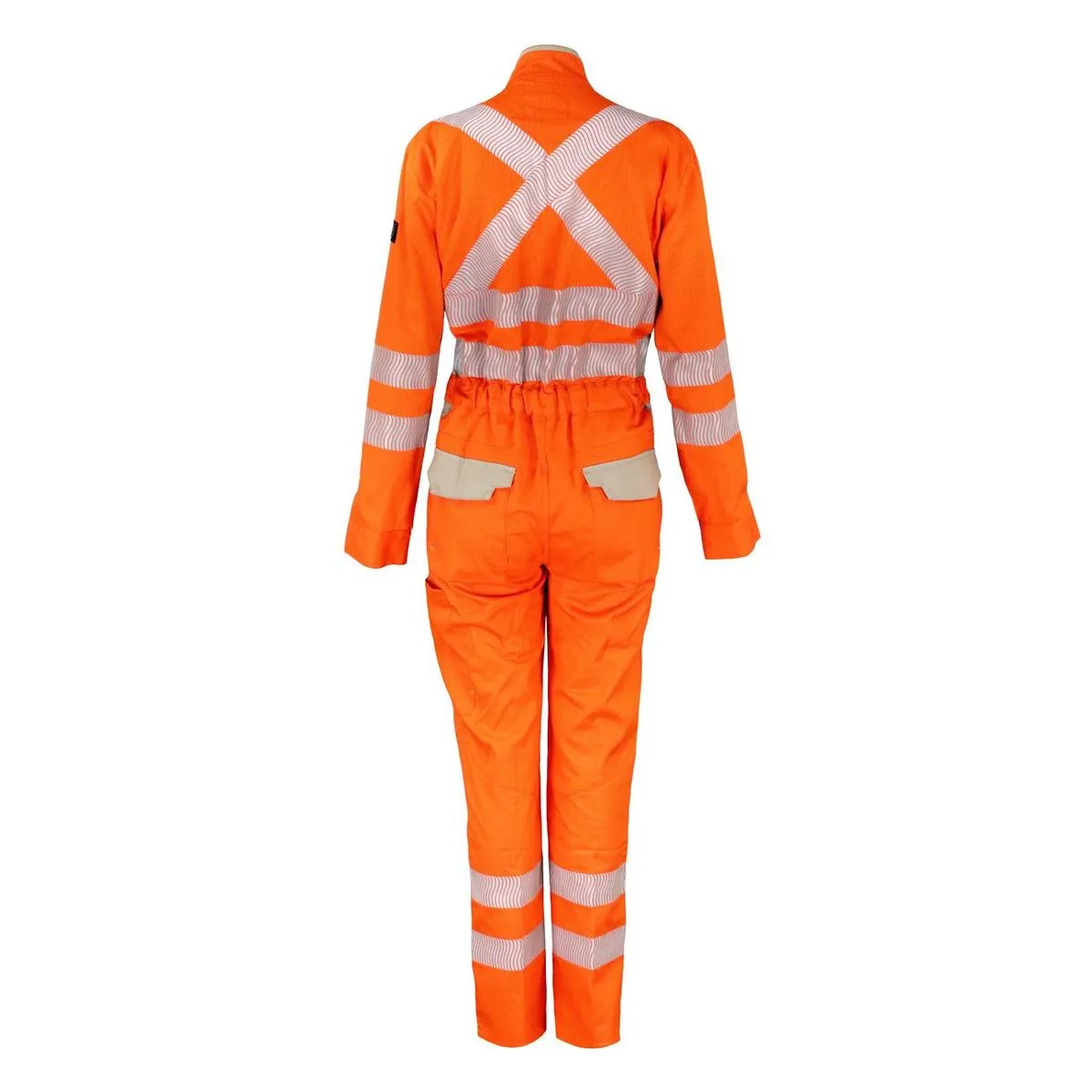 Overol Ignífugo NFPA 13034 Mujer Naranja/Beige 2
